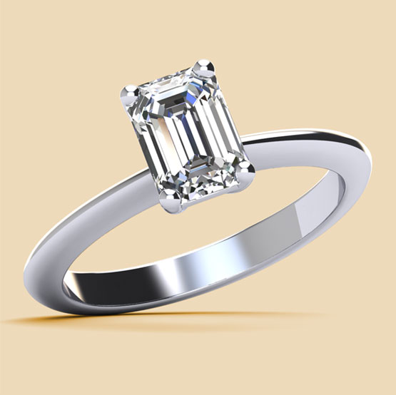 Solitaire Diamond Engagement Rings